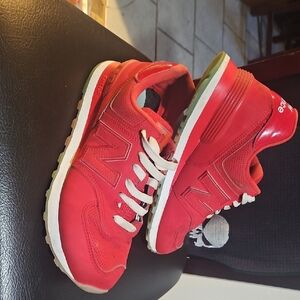 New Balance Women's Bold Red Sneakers